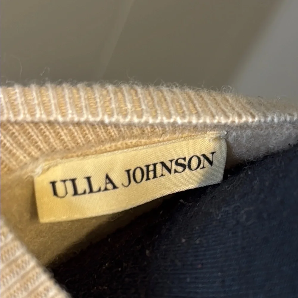 Ulla Johnson Cream Crew Neck Sweater - Picture 2 of 6